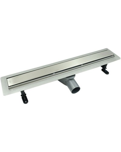 Душевой лоток Timo Premium 70 DP-PG70-RS50(DRY) с решеткой Сталь / под плитку