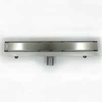 Душевой лоток Timo Premium 70 DP-PG70-RS50(DRY) с решеткой Сталь / под плитку