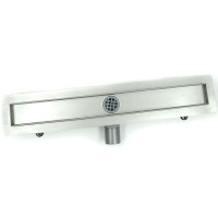 Душевой лоток Timo Premium 60 DP-PG60-RS50(DRY) с решеткой Сталь / под плитку