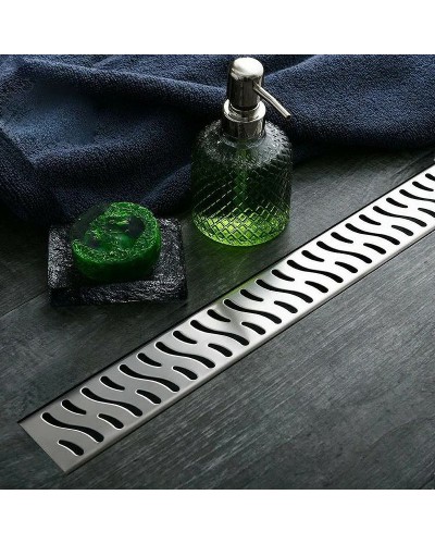 Душевой лоток Paini Harmony 550 CH550H с решеткой Хром