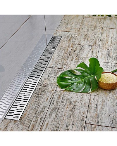 Душевой лоток Paini Harmony 550 CH550H с решеткой Хром