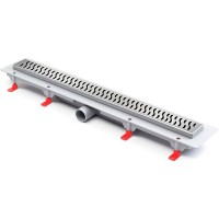 Душевой лоток Paini Harmony 650 CH650H с решеткой Хром