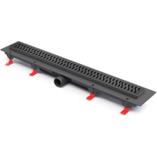 Душевой лоток Paini Harmony 650 CH650HC с решеткой Черный матовый