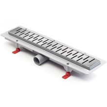 Душевой лоток Paini Medium 450 CH450M с решеткой Хром