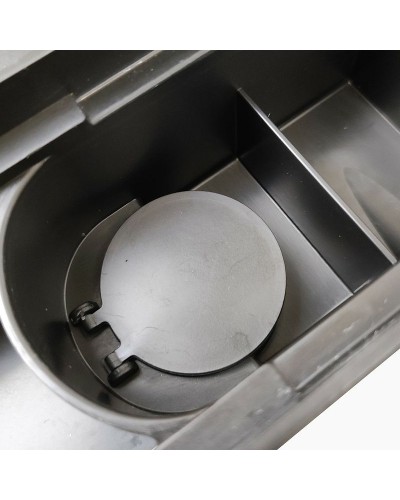 Душевой лоток Paini Medium 450 CH450MC с решеткой Черный матовый