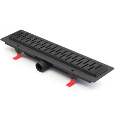 Душевой лоток Paini Medium 450 CH450MC с решеткой Черный матовый