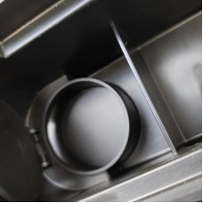 Душевой лоток Paini Medium 750 CH750MC с решеткой Черный матовый