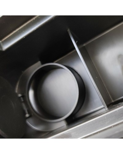 Душевой лоток Paini Medium 850 CH850MC с решеткой Черный матовый