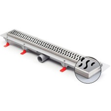 Душевой лоток Paini Harmony 650 CH650HN с решеткой Хром