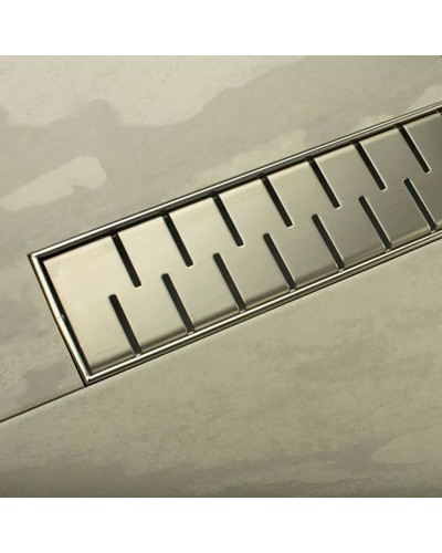 Душевой лоток Paini Medium 550 CH550MN с решеткой Хром