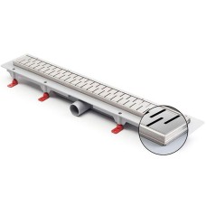 Душевой лоток Paini Medium 650 CH650MN с решеткой Хром