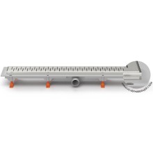 Душевой лоток Paini Medium 750 CH750MN с решеткой Хром