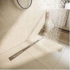 Душевой лоток Timo Premium 80 SP-80-S50R с решеткой Сталь