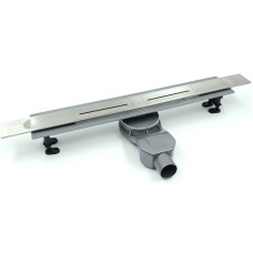 Душевой лоток Timo Premium 80 SP-80-S50R с решеткой Сталь