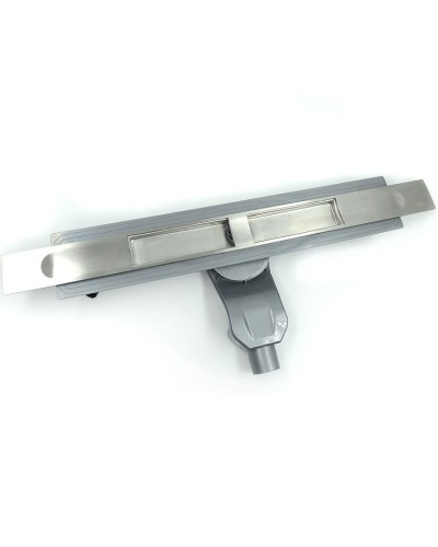 Душевой лоток Timo Premium 80 SP-80-S50R с решеткой Сталь