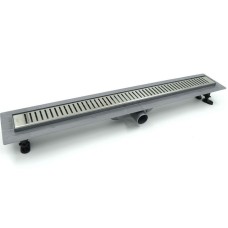 Душевой лоток Timo Smart 90 SM-SG90-LS40(DRY) с решеткой Сталь