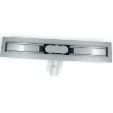 Душевой лоток Timo Smart 90 SM-SG90-LS40(DRY) с решеткой Сталь