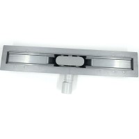 Душевой лоток Timo Smart 80 SM-GG80-LS40(DRY) с решеткой Сталь