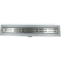 Душевой лоток Timo Smart 80 SM-DGG80-LS40(DRY) с решеткой Сталь