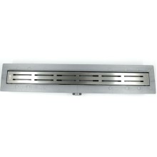 Душевой лоток Timo Smart 80 SM-DGG80-LS40(DRY) с решеткой Сталь