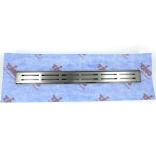 Душевой лоток Timo Smart 80 SM-DGG80-LS40(DRY) с решеткой Сталь