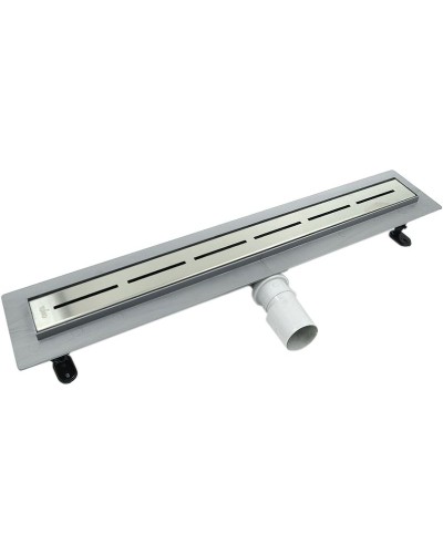 Душевой лоток Timo Smart 70 SM-GG70-LS40(DRY) с решеткой Сталь