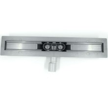 Душевой лоток Timo Smart 70 SM-GG70-LS40(DRY) с решеткой Сталь