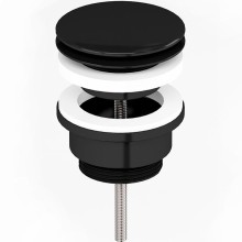 Донный клапан Paini 53PZ945TSR click-clack Черный матовый