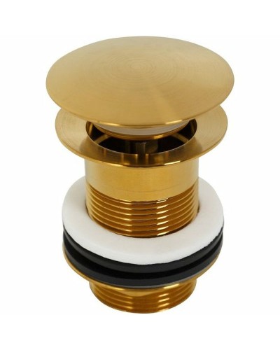 Донный клапан Cezares Eco ECO-SC-BORO Сlick-Сlack Брашированное золото