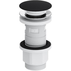 Донный клапан Damixa Option 210600300 click-clack Черный матовый