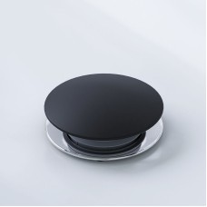 Донный клапан Damixa Option 210610300 click-clack Черный матовый