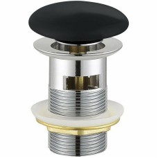 Донный клапан Cezares Czr CZR-SAT7-NERO click-clack Черный