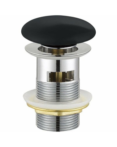 Донный клапан Cezares Czr CZR-SAT7-NERO click-clack Черный