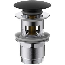 Донный клапан Vincea DPU-1B01MB click-clack Черный матовый