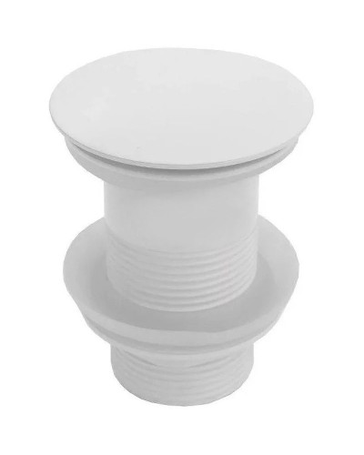 Донный клапан CeramaLux RD002MW click-clack Белый матовый