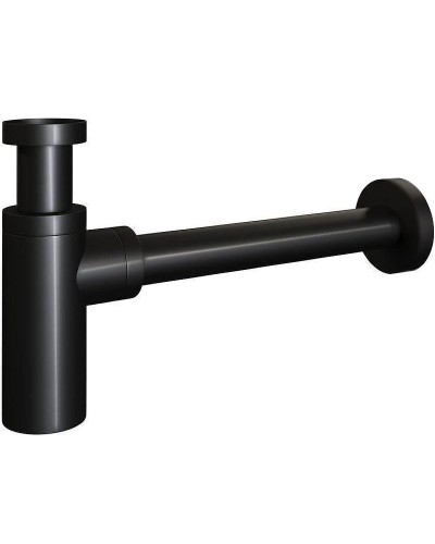 Сифон для раковины CeramaLux C-058B(BC-054GB) Черный глянцевый