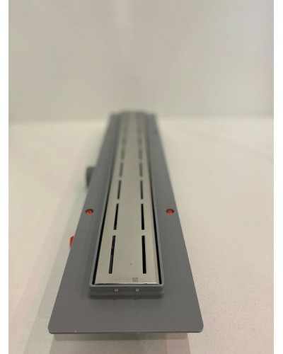 Душевой лоток Veconi Line 750 V750L с решеткой Хром глянцевый