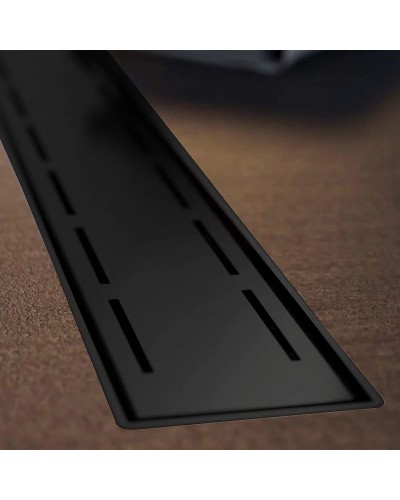 Душевой лоток Veconi Line B 550 V550LB с Черной матовой решеткой