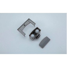 Душевой лоток Gappo G88007-39 с решеткой Оружейная сталь