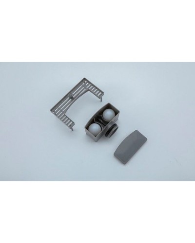 Душевой лоток Gappo G88007-39 с решеткой Оружейная сталь