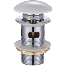 Донный клапан Orange X1-004w Click-clack Белый