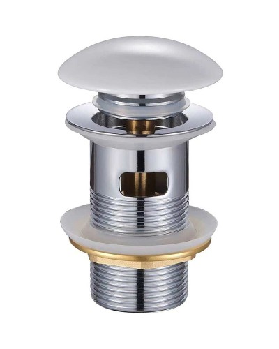 Донный клапан Orange X1-004w Click-clack Белый