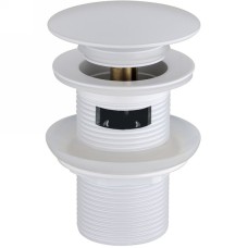 Донный клапан Boheme 612/2-MW Click-Clack Белый матовый