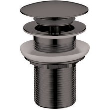 Донный клапан Boheme 612-SGM Click-Clack Оружейная сталь глянцевая