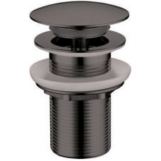 Донный клапан Boheme 612-SGM Click-Clack Оружейная сталь глянцевая