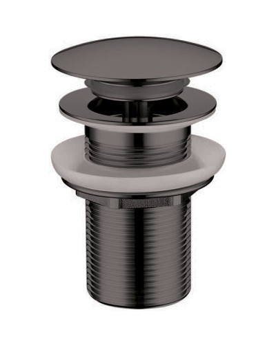 Донный клапан Boheme 612-SGM Click-Clack Оружейная сталь глянцевая