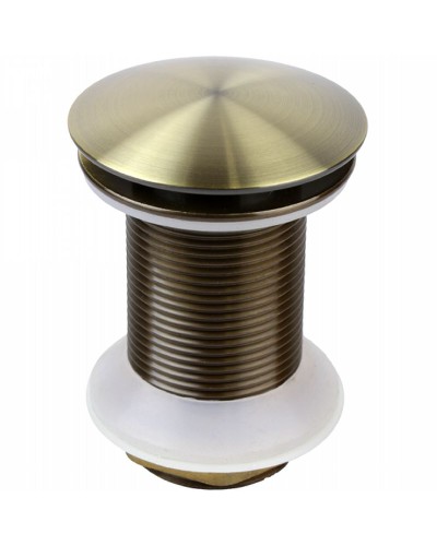 Донный клапан Bronze de Luxe Scandi 21971/1BR click-clack Бронза