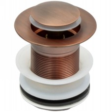 Донный клапан Bronze de Luxe R01 click-clack Plum