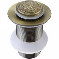 Донный клапан Bronze de Luxe 21964/1 click-clack Бронза