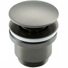 Донный клапан Frap F62-9 click-clack Оружейная сталь